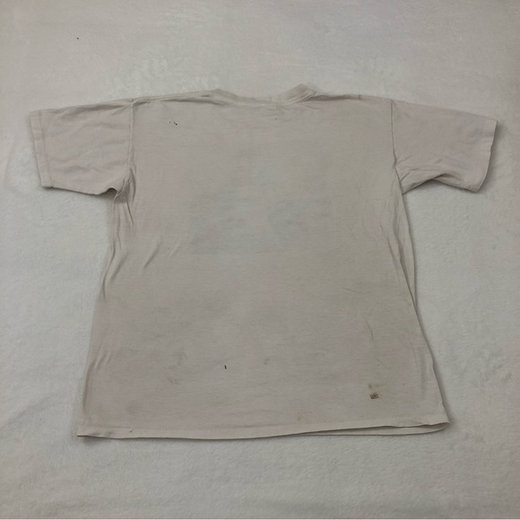 RARE Vintage 1991 Painted Lady James Dean Hollywood White Tee Shirt Mens XL. - Picture 11 of 12